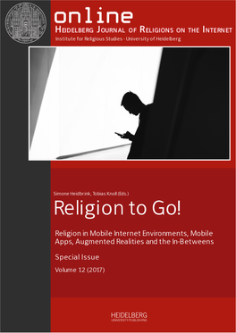 Judaism to Go’ – Hastening the Redemption Through Web 2.0 Christiane Altmann