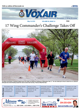 17 Wing Commander's Challenge Takes
