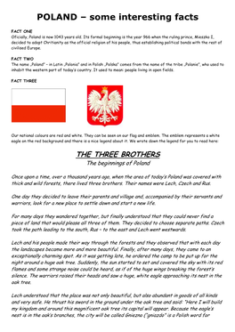 POLAND – Some Interesting Facts