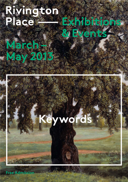 May 2013 Exhibitions & Events Keywords