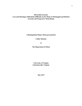 Discordant Systems Thesis.Pdf