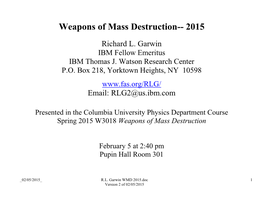 One View of the Role of the NAS In