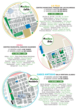 Carta Mapas Barrios