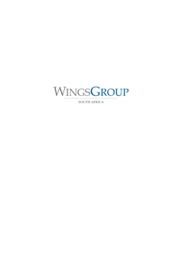 Wings Group, Now in Its Third Decade, Since Its Inception in a Cape Town Garage in 1996