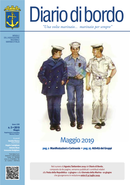 Maggio 2019 Responsabile Angelo Castiglione Antonio Rizzo Pag