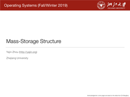 Mass-Storage Structure