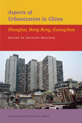 Aspects of Urbanization in China Publications Series