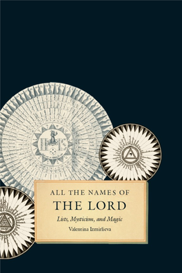 All the Names of the Lord: Lists, Mysticism, and Magic