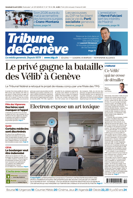 Le Privé Gagne La Bataille Des Vélib' À Genève