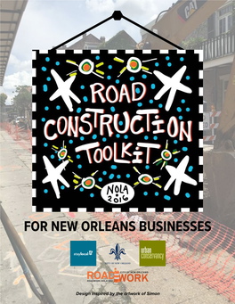 Road Construction Toolkit Road Construction Toolkit: | 5 the GENERAL GRAND BEST MARSHAL PRACTICES