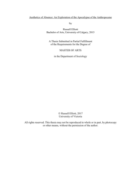 Uvic Thesis Template