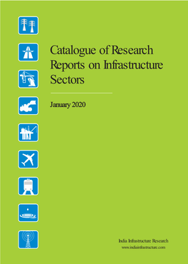 Catalogue of Research Reports on Infrastructure Sectors
