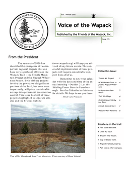 Voice of the Wapack