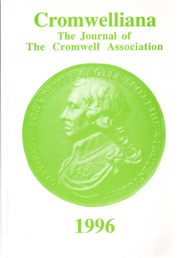 Cromwelliana the Journal of the Cromwell Association