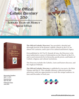 The Official Catholic Directory® 2016