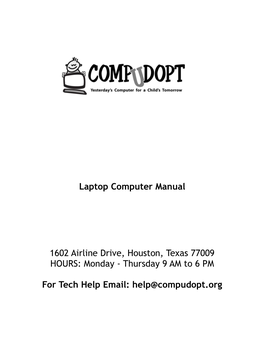 Compudopt Laptop Training Maunual English.Pdf