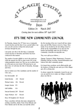 It's the New Community Council