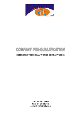 Intercare Technical Works Company (Llc)