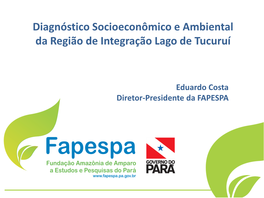 Diagnóstico Socioeconômico E Ambiental Da Região De Integração Lago De Tucuruí