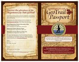 To Download the Hagerstown City Park Geo-Trail