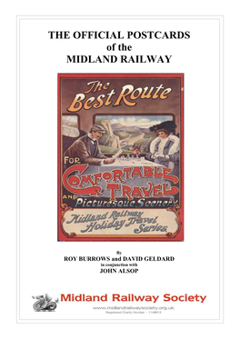 THE OFFICIAL POSTCARDS of the MIDLAND RAILWAY