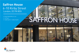 Saffron House 6-10 Kirby Street London, EC1N 8EQ