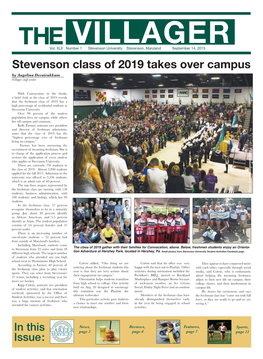 Stevenson Class of 2019 Takes Over Campus !