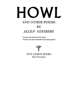 Howl and Other Poems