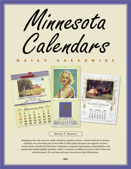 Minnesota Calendars