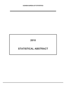 2010 Statistical Abstract