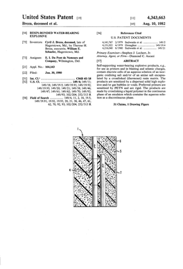 United States Patent (19) 11 4,343,663 Breza, Deceased Et Al