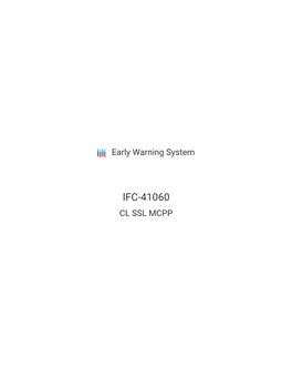 IFC-41060 CL SSL MCPP Early Warning System IFC-41060 CL SSL MCPP