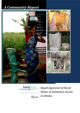 Rapid Appraisal of Rural Water & Sanitation Sector in Odisha