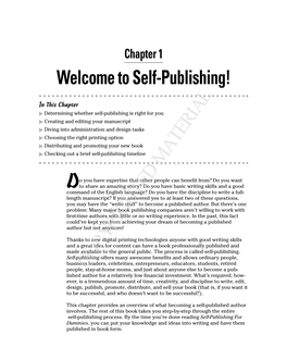 Self-Publishing!