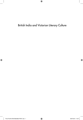 British India and Victorian Literary Culture