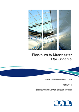 Blackburn to Manchester Rail Scheme
