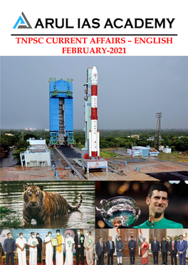 Tnpsc Current Affairs – English February-2021