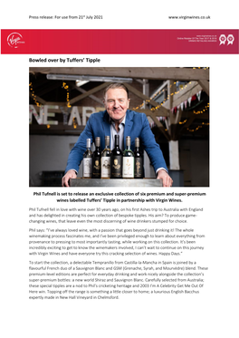 Tuffers' Tipple Launch