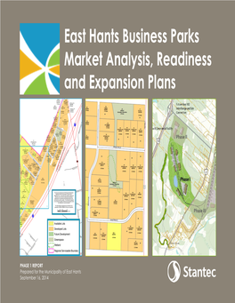 East Hants Business Parks Market Analysis, Readiness and Expansion Plans – Phase1 Report