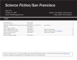 Science Fiction/San Francisco