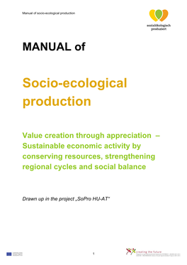 Socio-Ecological Production