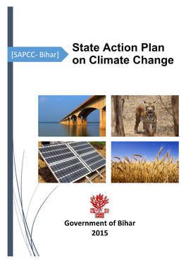 State Action Plan on Climate Change (SAPCC)-Jan 2015