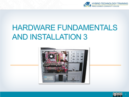 Hardware Fundamentals and Installation 3-PGCC-ITEP File