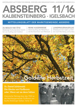 Goldene Herbstzeit