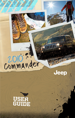 2010 Jeep Commander User's Guide