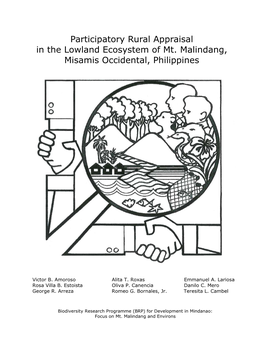 Participatory Rural Appraisal in the Lowland Ecosystem of Mt
