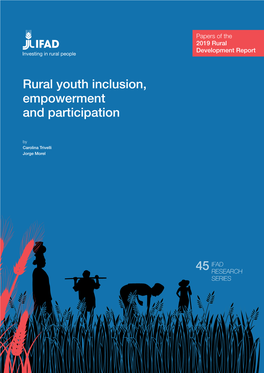 45 Rural Youth Inclusion, Empowerment and Participation