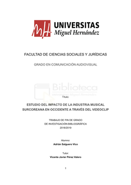 Facultad De Ciencias Sociales Y Jurídicas