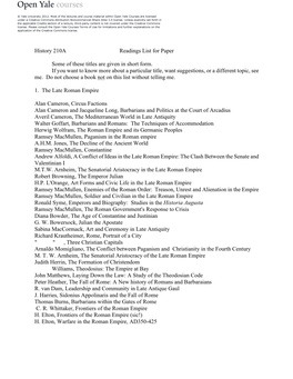 Research Paper Reading List [PDF]