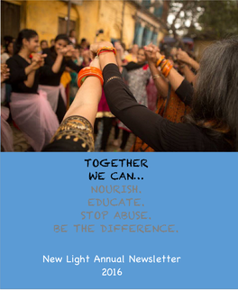 2016 Annual Newsletter